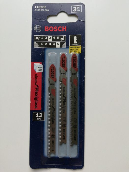 Brzeszczot do wyrzynarki Bosch T102H nowy z USA