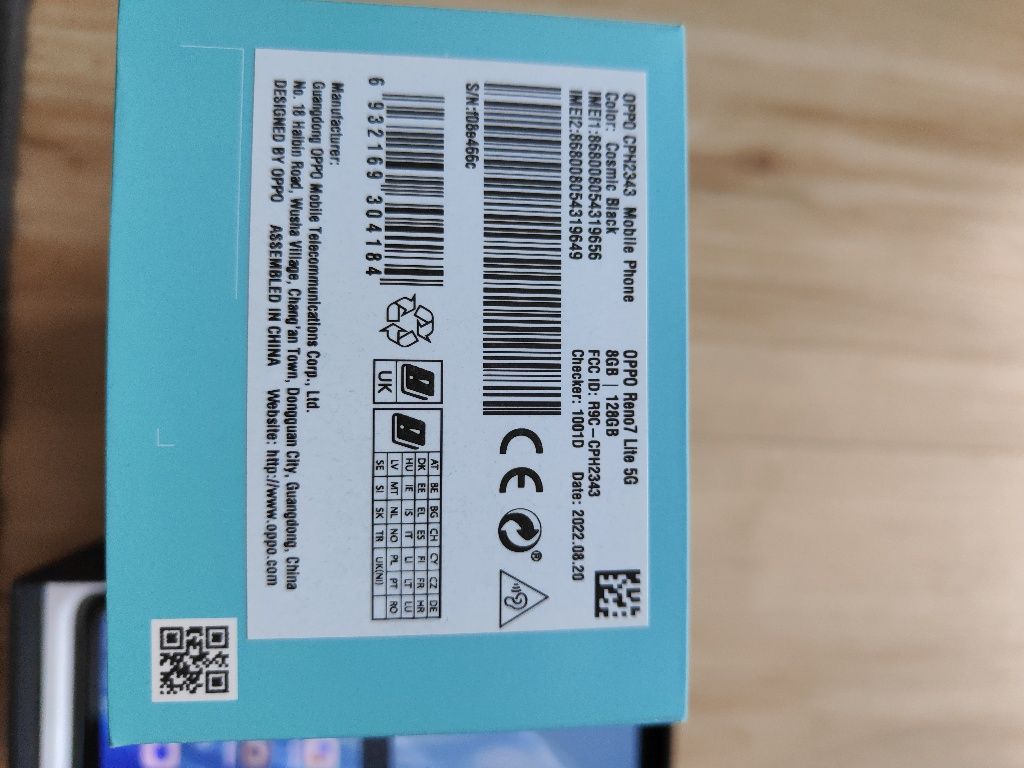 Oppo Reno 7 Lite 5G 8/128