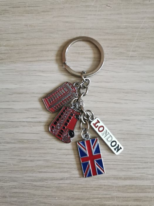Brelok do kluczy Londyn autobus UK serduszko