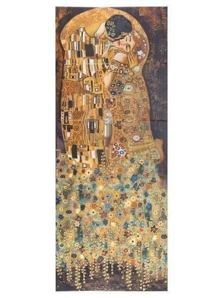 Płytki ścienne obraz gustav Klimt the kiss