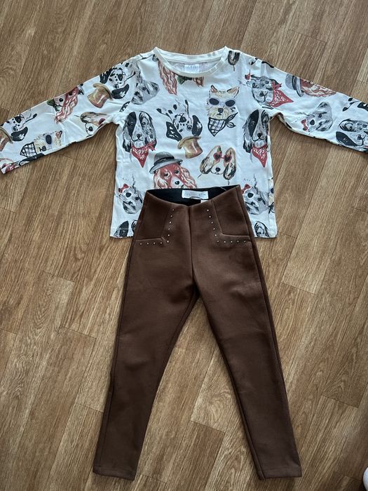 Штанці і кофтинка Zara, на зріст 110-116