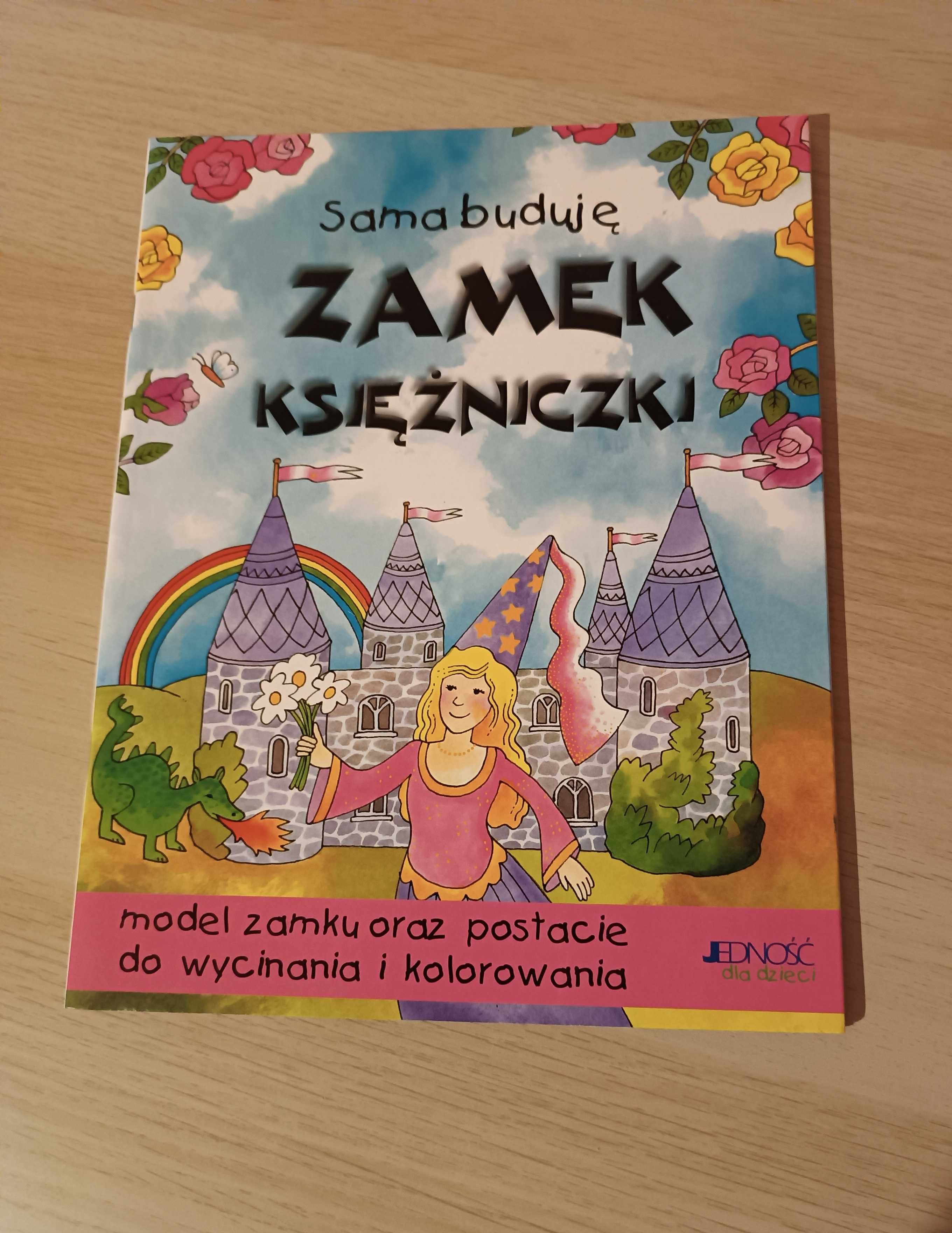 Nowy Model zamku księżniczki oraz postacie do wycinania i kolorowania