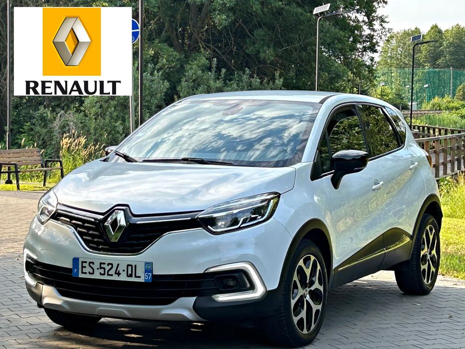 Renault Captur Full Ledy BIAŁA PERŁA oryginał przebieg PIEKNY!