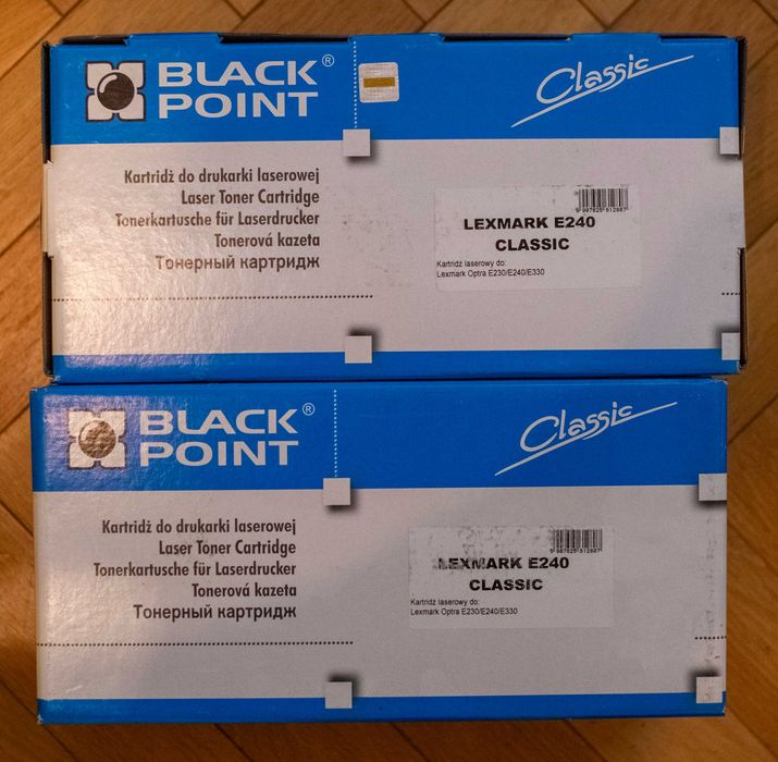2x Nowy Toner BLACK POINT Classic Lexmark E240 E230 E330 - Zamiennik