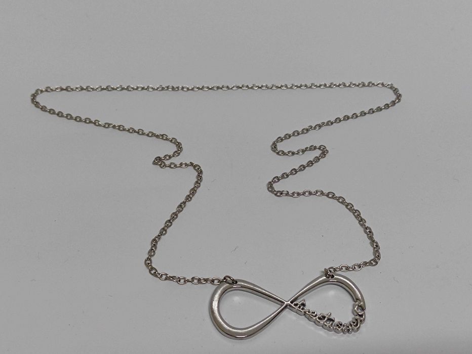 Lote de 5 colares com símbolo Infinito, novos, portes grátis