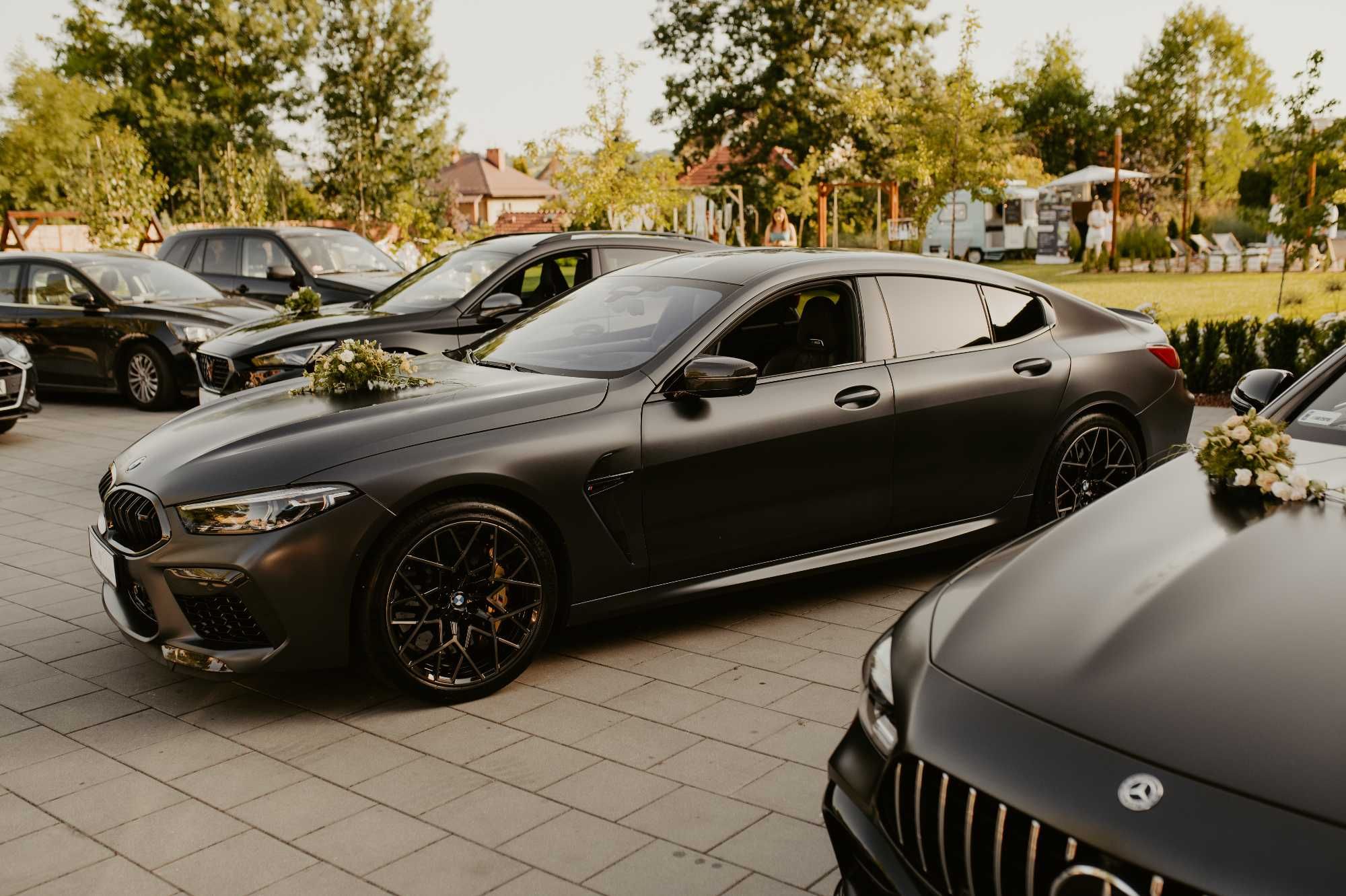Wynajem do ślubu BMW M8 COMPETITION - Wypożyczalnia