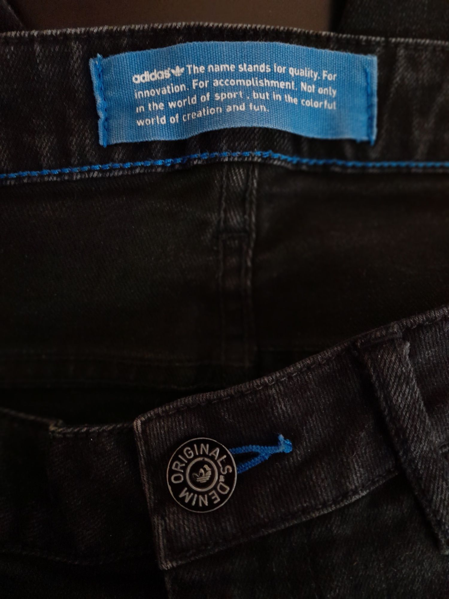 Оригинал Adidas Originals Denim зауженные джинсы р. 32
