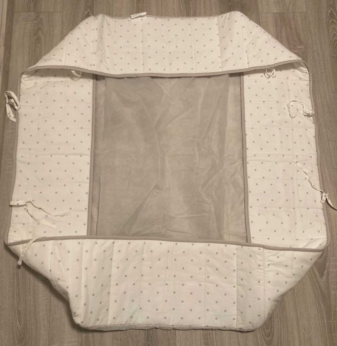 Ikea Len Ochraniacz do łóżeczka SUNDVIK, biały, 60x120 cm