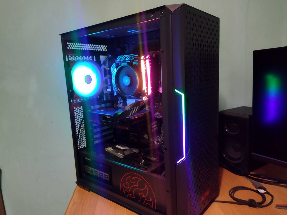 Komputer PC AMD Ryzen 5 16GB Sapphire Radeon RX 6600 8GB GIGABYTE 80+