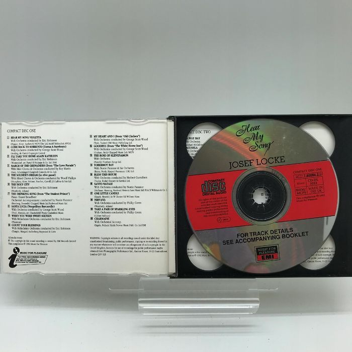 cd - josef locke - hear my song