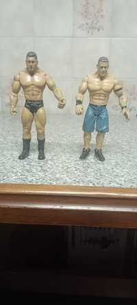 Figurinhas WWE Raw John Cena e Dave Batista