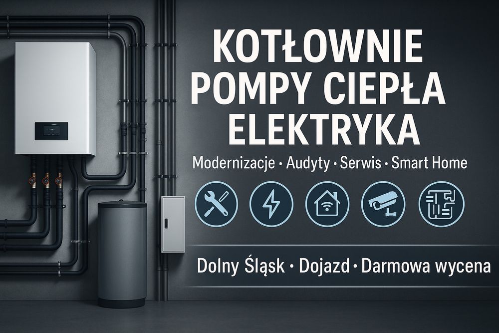 Hydraulika, elektryka, montaż modernizacja serwis audyty