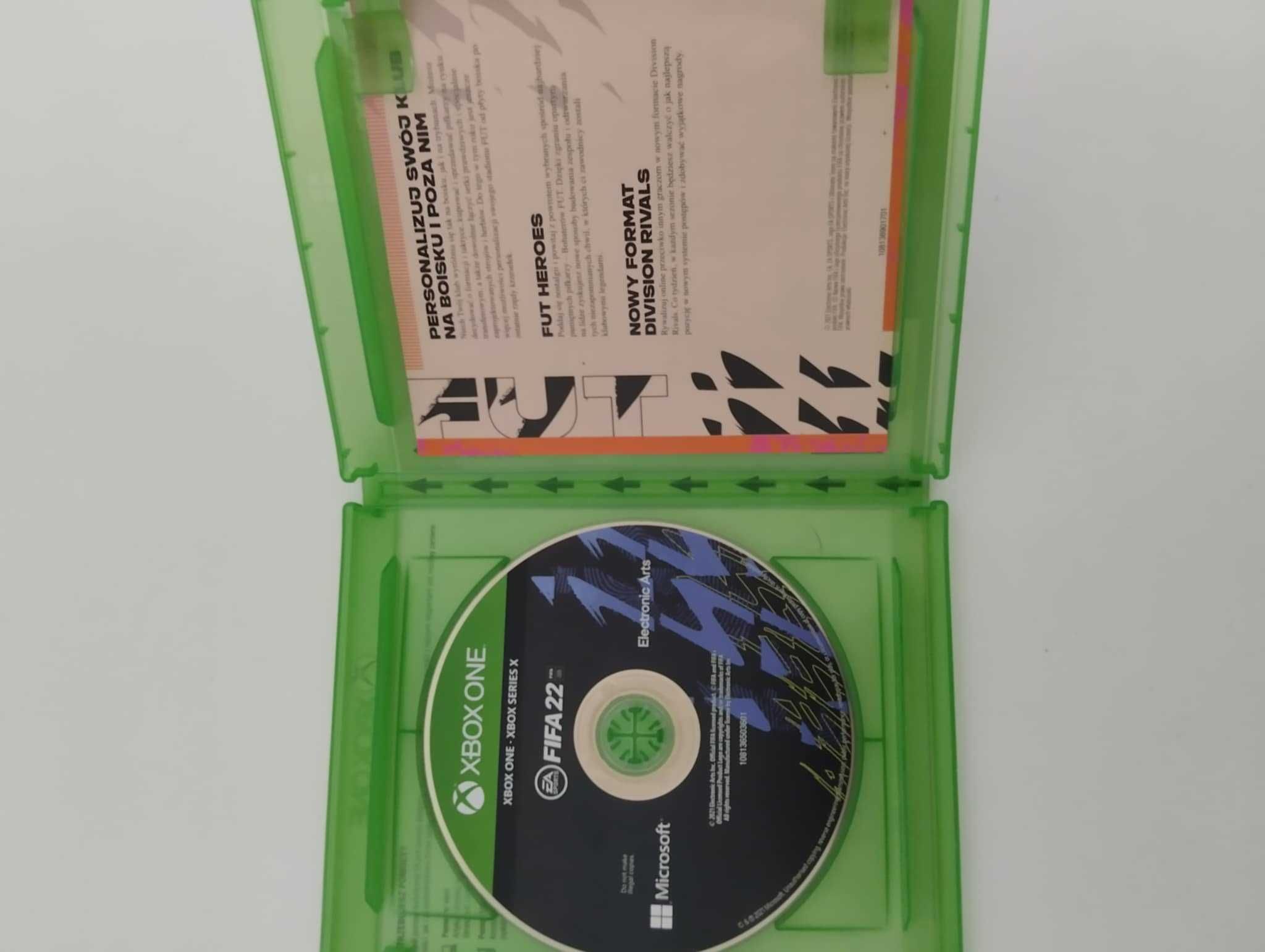 Gra na konsole Xbox One X oraz Xbox series X "FIFA 22
