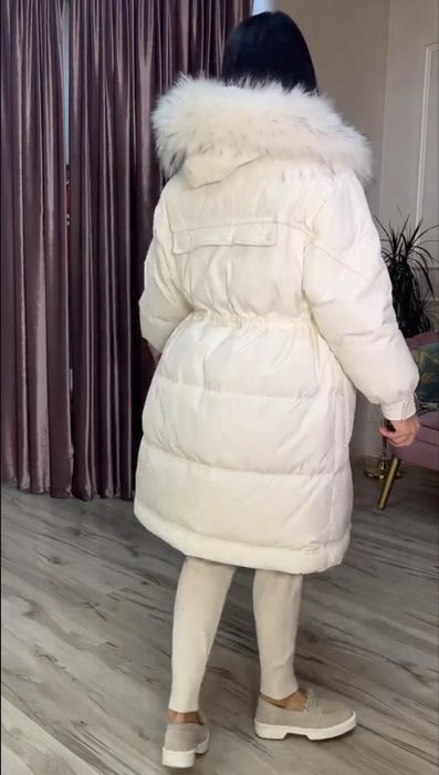 Куртка зимова натуральний єнот