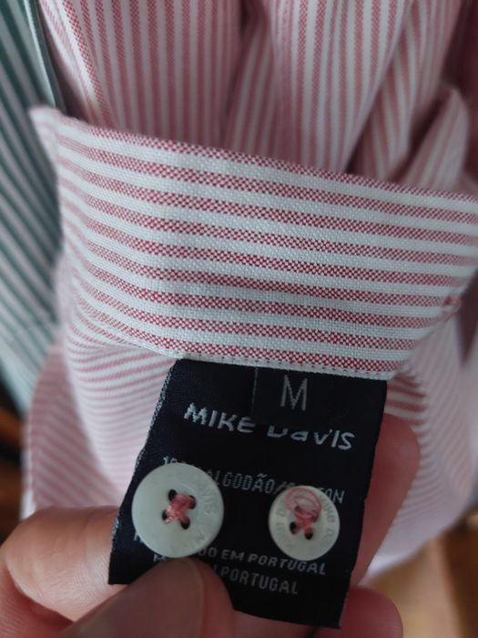 Camisa Rosa Mike Davis