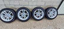 Alufelgi BMW 5x120 225/55 R17 opony zimowe