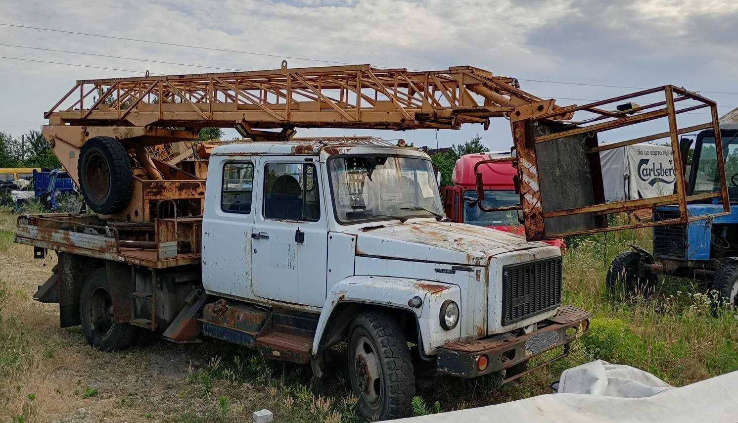 Автовышка АП 18 на базе ГАЗ 3309 турбодизель . Бровары