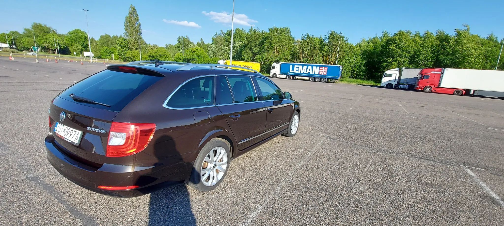 Skoda Superb SKODA SUPERB II 2015r Combi Elegance 2.0 TDI 170KM DSG - SALON PL