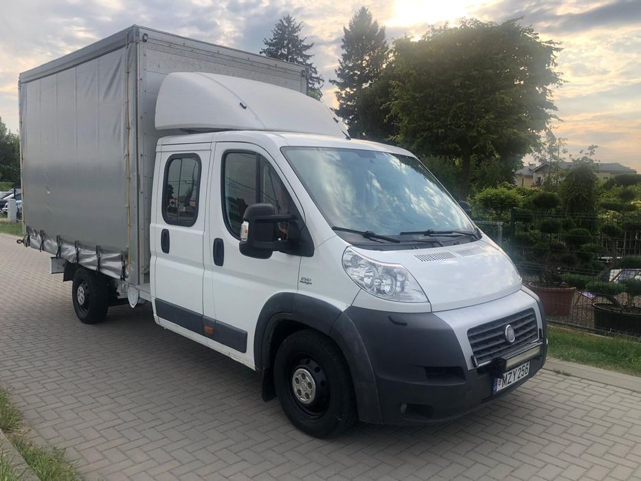 Iveco Ducato Dubel kabina, Jumper Brygadówka ,paka