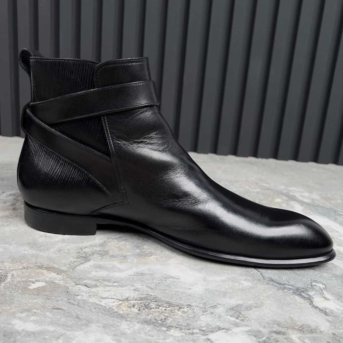 Louis Vuitton Ankle Boots Strap Чоловічі черевики шкіра оригінал 42.5