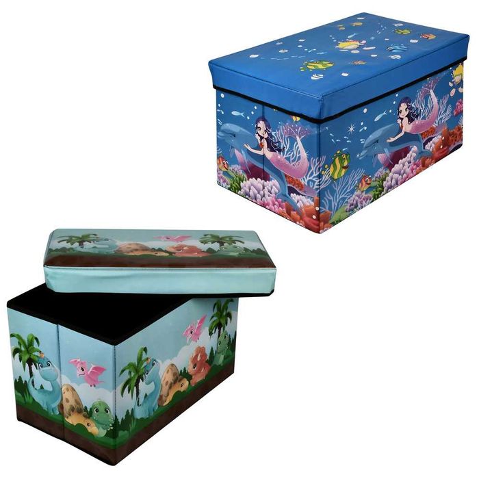 корзина пуфик для игрушек разные