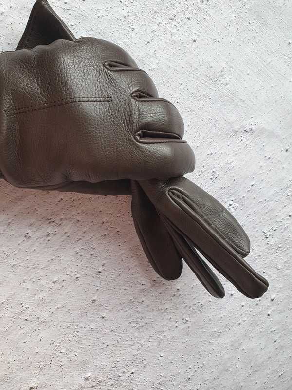Nowe rękawiczki Brązowe