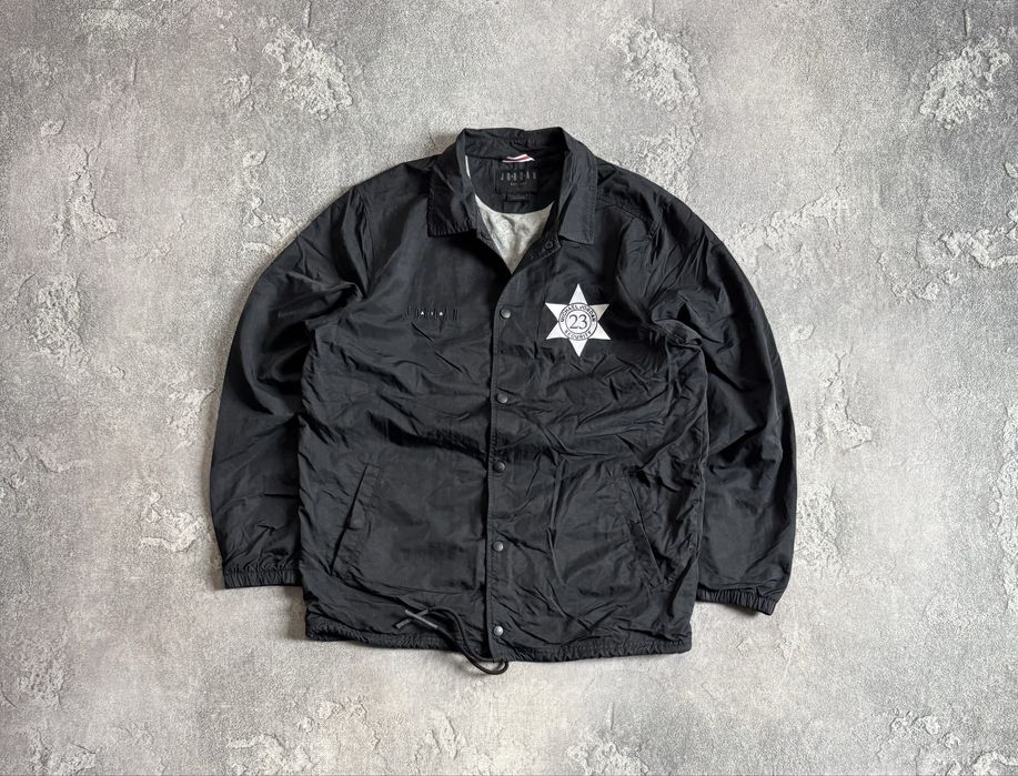 Jordan L big logo куртка вітровка коуч jacket