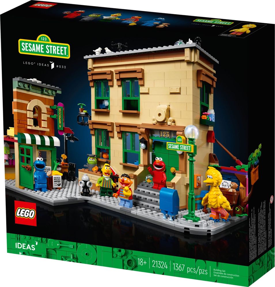 Lego 21324 Rua sésamo e 21326 Winnie the Pooh