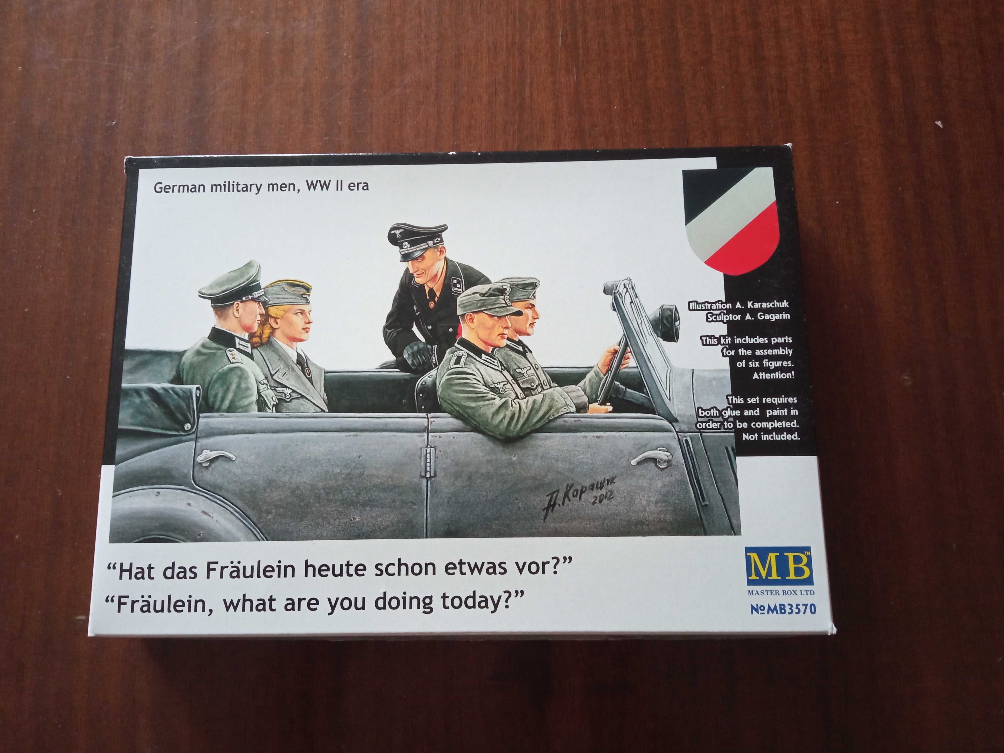 German Military Men, WW II era - Masterbox 3570