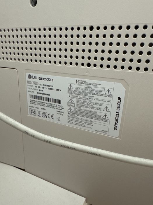 Telewizor LG OLED 55C22LB