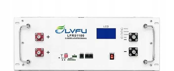 Magazyn Energii Bateria 10,24kWh LVFU LiFePO4 Deye  Victron  Growat