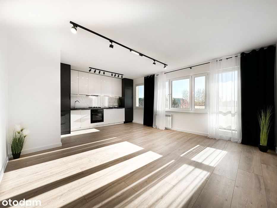 3 pokoje | 54m2 | DUŻY BALKON | piękny widok | Wykończone