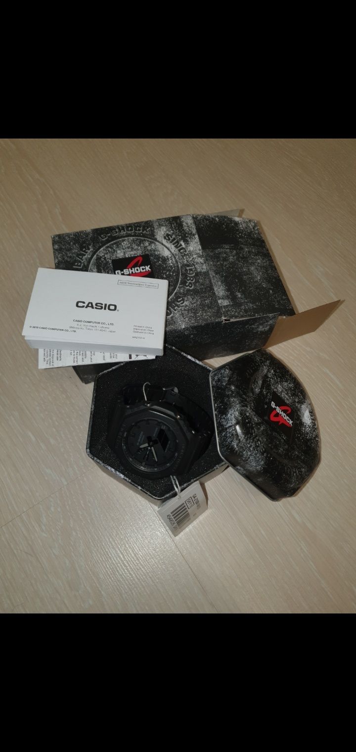 G-Shock Годинник GA-2100-1A1ER Чорний