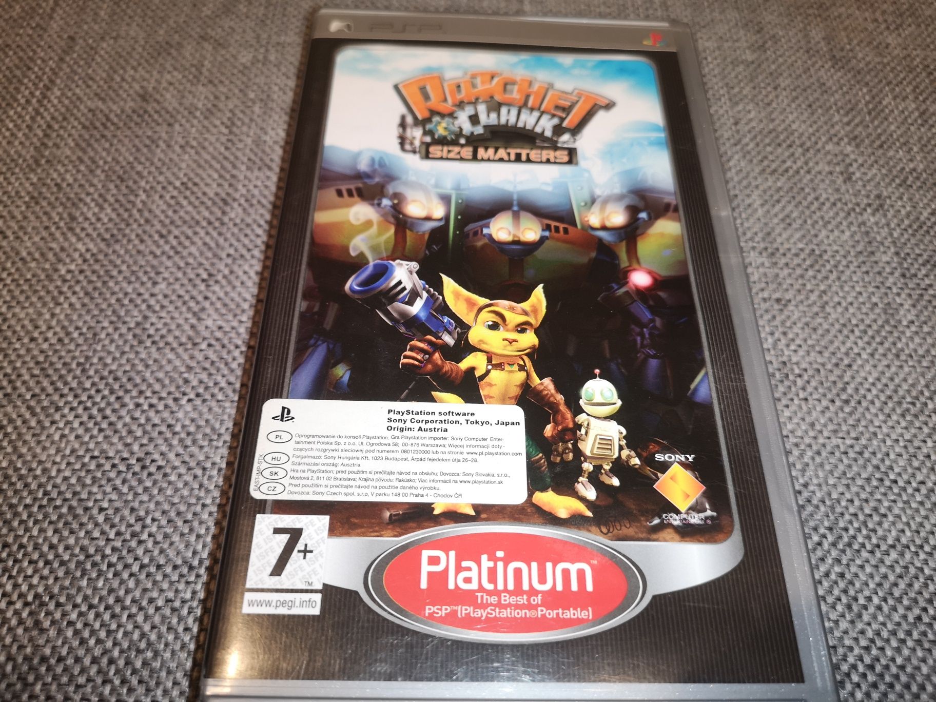 Ratchet & Clank Size Metters. PSP gra (komplet) kioskzgrami Ursus