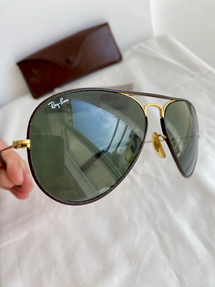 Ray ban Aviaton Leathers