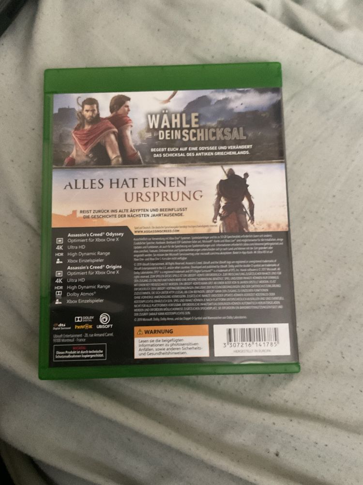 Assassin,s Creed Odyssey + Origins Xbox One