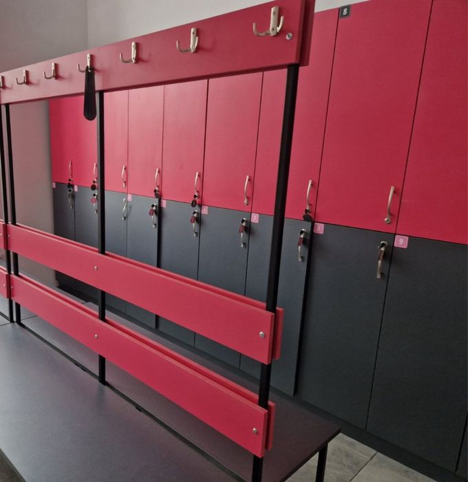 Шафа роздягальня в спорт зал чи інші заклади