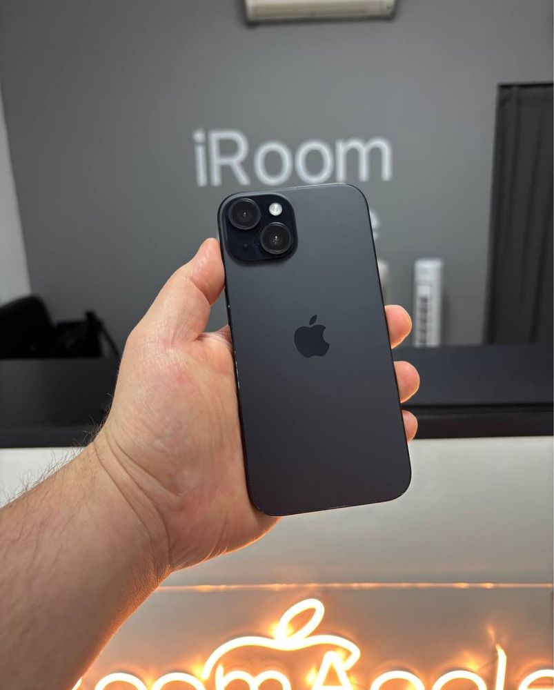 Apple iphone 15 128 87% neverlock black