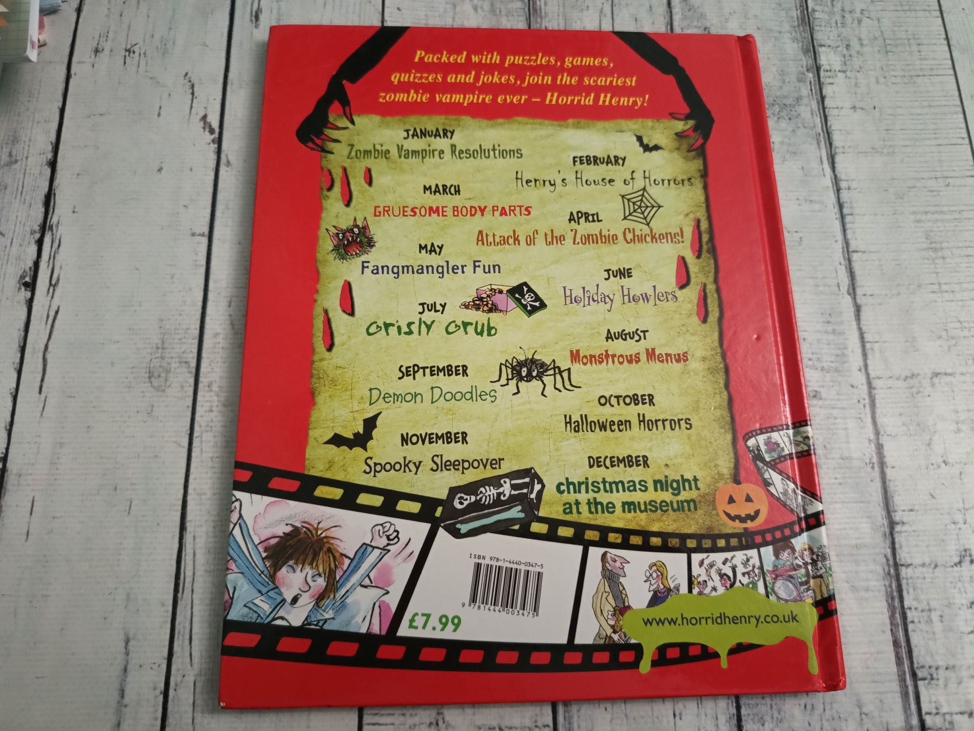Дитяча книга англійською Horrid Henry's Annual 2013 Francesca Simon