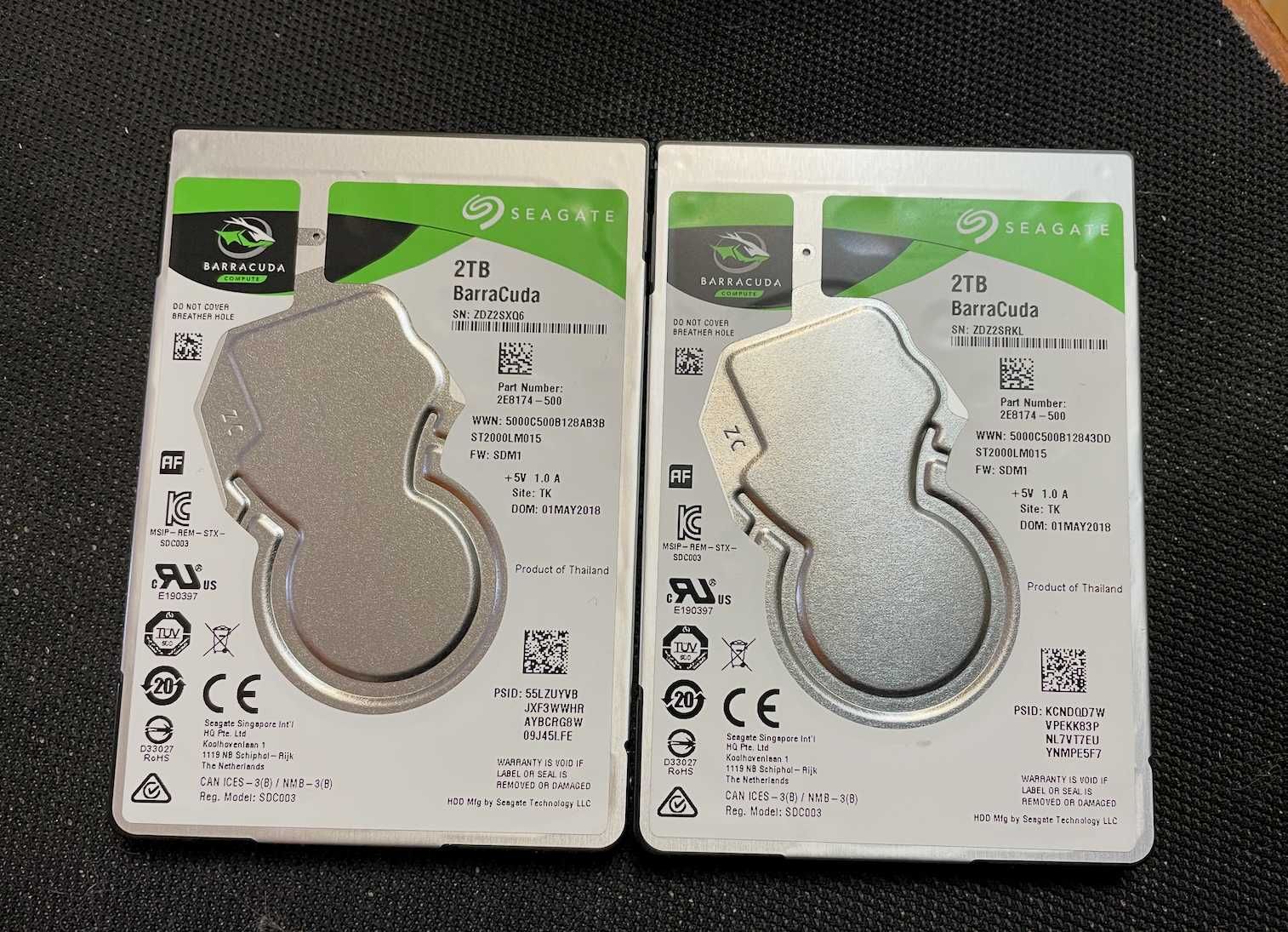 SATA HDD 2Tb Seagate Barracuda ST2000LM015 2.5"