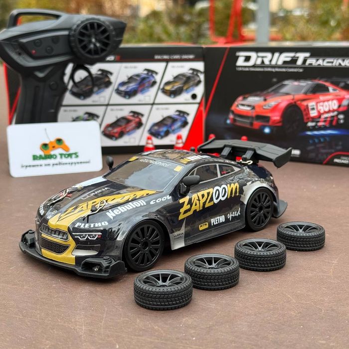Дрифт машинка на радиоуправлении Skoda Nitro черная | Шкода на пульте