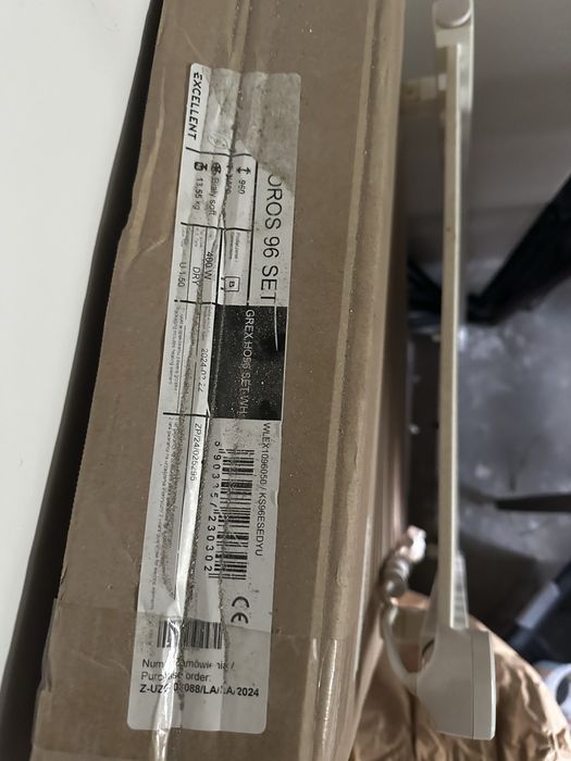Grzejnik z grzałką 400W Excellent Horos 96x50cm