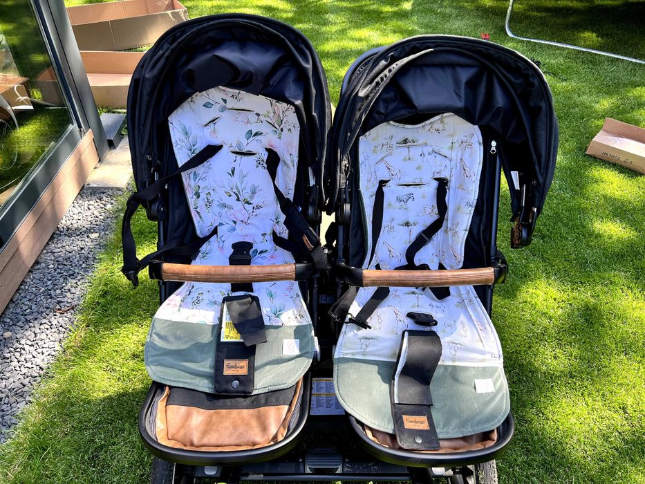 Wózek Emmajunga nxt Twin black