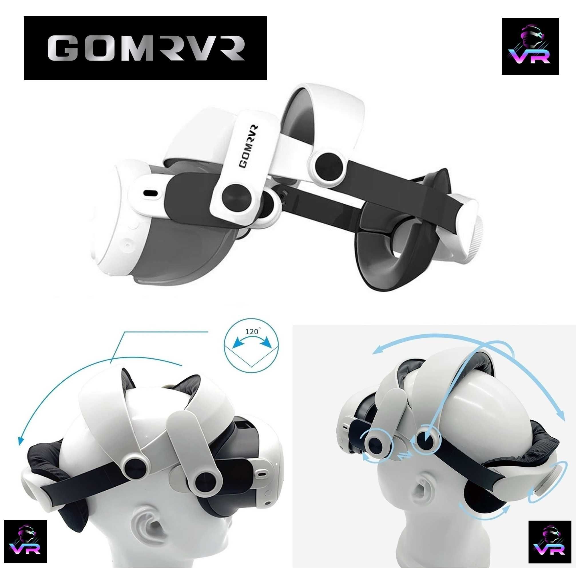 Meta Quest 3 (3S) GOMRVR Halo Strap кріплення | страп Oculus