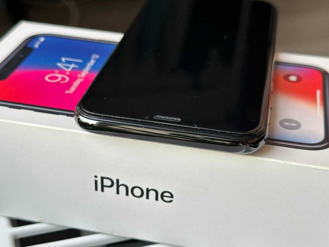 iPhone X 256 Gb Neverlock АКБ оригинал! - 74%