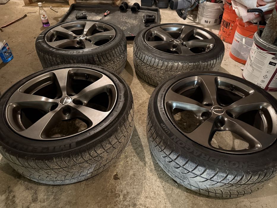 Felgi R17 z oponami Audi 5x112