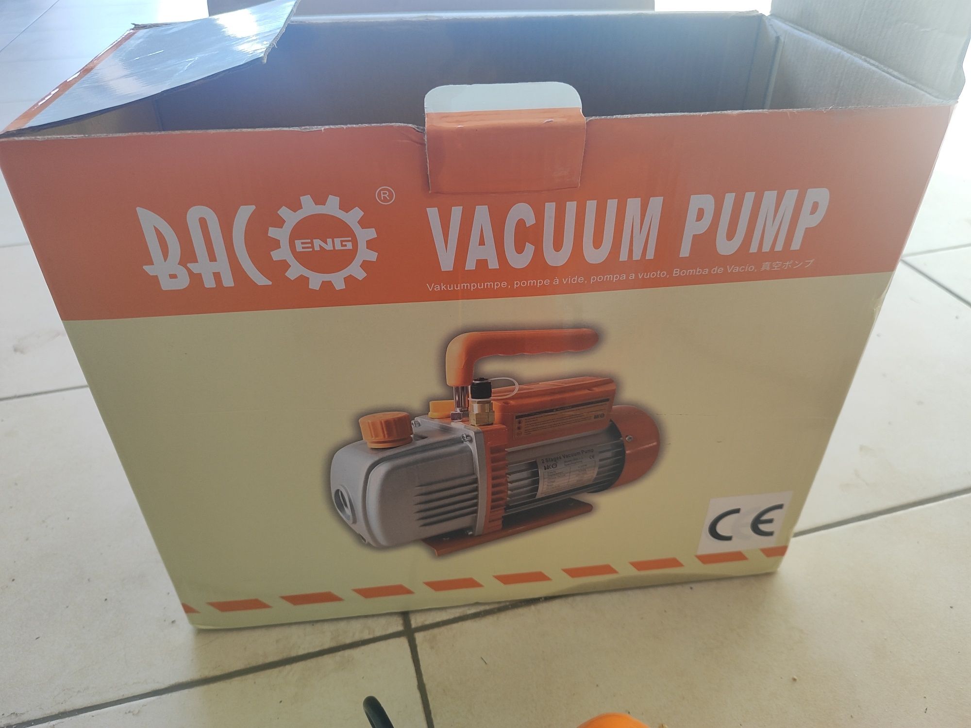 Pompa próżniowa BAC 2-st. 4.2 CFM – do klimatyzacji, chłodnictwa