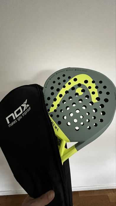 Raquete head extreme motion