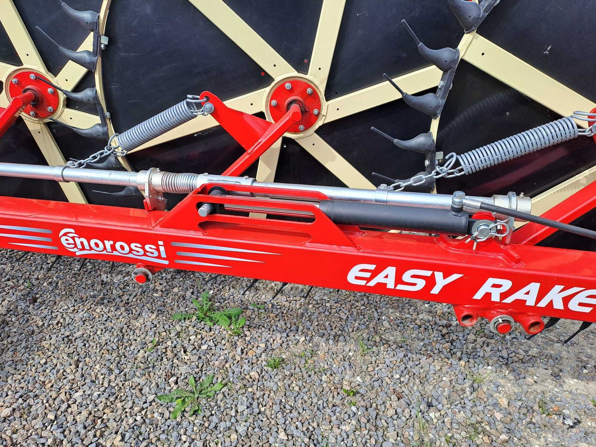 Zgrabiarka gwiazdowa Enorossi  EASY RAKE 10 ST RUBBERFLEX-4R