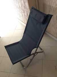 Cadeira de praia azul (nova)